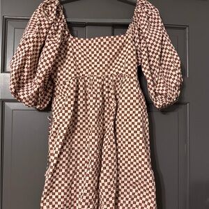 Abercrombie & Fitch Checkered Romper